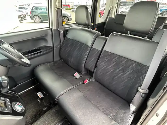 ダイハツ タント カスタム RS トップED SA 岩手県 2015(平27)年 5万km パールホワイトⅢ 4WD/スマートアシスト/社外オーディオ/両側パワースライドドア/LEDオートライト/フォグランプ/合皮ハーフレザーシート/社外15インチアルミホイール/アイドリングストップ/スマートキー