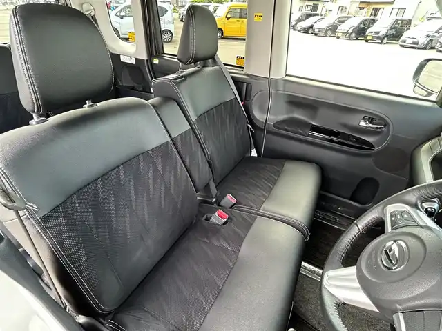 ダイハツ タント カスタム RS トップED SA 岩手県 2015(平27)年 5万km パールホワイトⅢ 4WD/スマートアシスト/社外オーディオ/両側パワースライドドア/LEDオートライト/フォグランプ/合皮ハーフレザーシート/社外15インチアルミホイール/アイドリングストップ/スマートキー