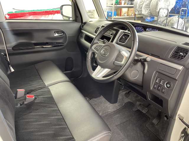 ダイハツ タント カスタム RS トップED SA 道央・札幌 2015(平27)年 5万km パールホワイトⅢ 4WD/スマートアシスト/社外オーディオ/両側パワースライドドア/LEDオートライト/フォグランプ/合皮ハーフレザーシート/社外15インチアルミホイール/アイドリングストップ/スマートキー