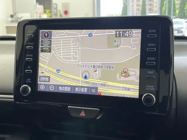 トヨタ ヤリス ハイブリッド G 千葉県 2021(令3)年 2万km アバンギャルドブロンズメタリック セーフティセンス（衝突回避支援パッケージ）/・プリクラッシュセーフティ/・レーントレーシングアシスト/・レーダークルーズコントロール/・オートマチックハイビーム/・ロードサインアシスト/・セカンダリーコリジョンブレーキ/・先行車発進告知機能/純正8インチディスプレイオーディオ/・コネクティッドナビ/・Bluetooth接続/・パノラミックビューモニター(全方位カメラ)/コーナーセンサー/スマートキー/LEDヘッドライト/ETC2.0