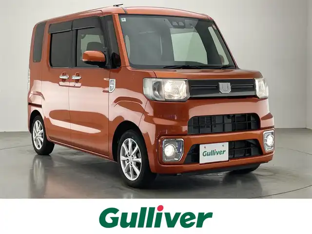 ダイハツ ウェイク L SA Ⅲ 愛知県 2018(平30)年 4.5万km トニコオレンジメタリック 純正ナビ　全方位カメラ　禁煙車　フルセグＴＶ　スマートアシストIII　ＤＶＤ　両側パワスラ　車線逸脱警報　衝突軽減　フォグランプ　ＥＴＣ　ドラレコ　オートハイビーム　ワンオーナー　純正フロアマット　純正14インチAW　Bluetooth USB 　リヤパーキングセンサー