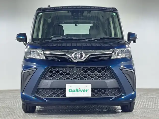 トヨタ ルーミー G 神奈川県 2021(令3)年 1.8万km レーザーブルークリスタルシャイン 純正7型SDナビゲーション/AM　FM　フルセグ　Bluetooth　CD　SD/両側パワースライドドア/全方位モニター/スマートアシスト/先行車発進お知らせ機能/車線逸脱警報/標識認識機能/ふらつき警報機能/前後クリアランスソナー/アイドリングストップ/前後ドライブレコーダー/ビルトインETC/ステアリングスイッチ/純正フロアマット/スマートキー/LEDヘッドライト/オートライト/オートハイビーム