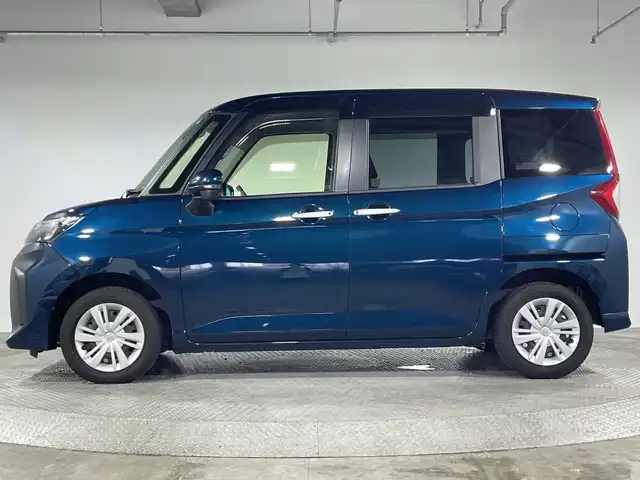 トヨタ ルーミー G 神奈川県 2021(令3)年 1.8万km レーザーブルークリスタルシャイン 純正7型SDナビゲーション/AM　FM　フルセグ　Bluetooth　CD　SD/両側パワースライドドア/全方位モニター/スマートアシスト/先行車発進お知らせ機能/車線逸脱警報/標識認識機能/ふらつき警報機能/前後クリアランスソナー/アイドリングストップ/前後ドライブレコーダー/ビルトインETC/ステアリングスイッチ/純正フロアマット/スマートキー/LEDヘッドライト/オートライト/オートハイビーム
