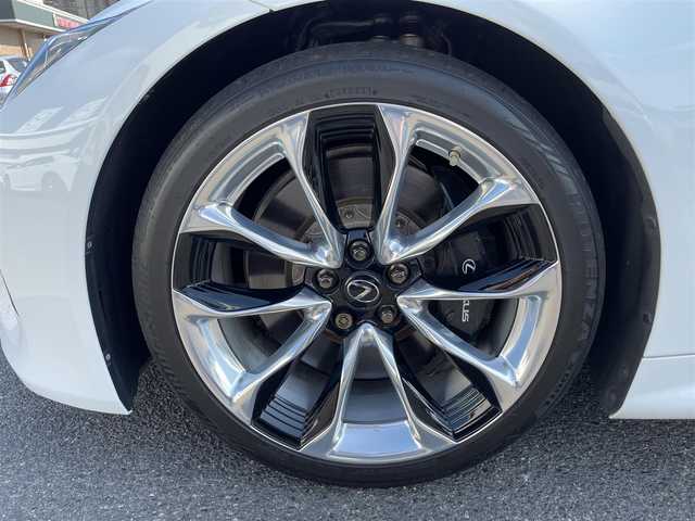 レクサス ＬＣ 500 コンバーチブル 広島県 2021(令3)年 1.8万km ホワイトノーヴァガラスフレーク ワンオーナー/電動ソフトトップ（サンドベージュ）/ブラック塗装ブレーキキャリパー/オーカー本革シート/・シートヒーター/・エアシート/・パワーシート/ヘッドアップディスプレイ/純正ナビ（CD/フルセグTV/Bluetooth）/バックカメラ/ETC2.0/純正21インチAW/衝突被害軽減ブレーキ/車線逸脱警報/オートマチックハイビーム/ブラインドスポットモニター/レーダークルーズコントロール/コーナーセンサー