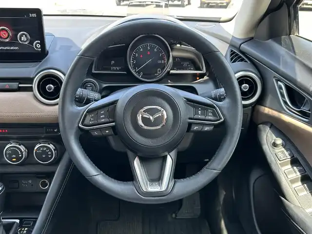 マツダ ＣＸ－３ 15S アーバンドレッサー 福島県 2021(令3)年 3.8万km ポリメタルグレーM 純正ナビゲーション/【USB/AUX/BT】/360°ビューモニター/ドライブレコーダー/ETC/アクティブドライビングディスプレイ/ブラインドスポットモニタニング/車線逸脱警報システム/衝突被害軽減ブレーキ/レーダークルーズコントロール/アイドリングストップ/前席シートヒーター/ステリングヒーター/LEDオートライト/純正フロアマット/純正ドアバイザー