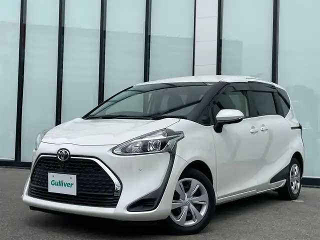 トヨタ シエンタ G セーフティエディション 大阪府 2020(令2)年 3.9万km ホワイトパールクリスタルシャイン 社外9インチナビ　/ETC　/全方位モニター　/両側パワースライドドア　/LEDヘッドライト　/フルセグTV　/シートヒーター　/純正フロアマット　/ドライブレコーダー（前方）　/プッシュスタート