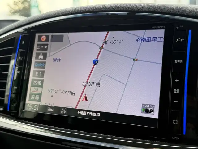 日産 エルグランド 250ハイウェイスターS 千葉県 2018(平30)年 3.6万km ファントムブラック 純正ナビ/(Bluetooth/フルセグTV/CD/DVD/FM)/バックカメラ/フリップダウンモニター/ドライブレコーダー/クルーズコントロール/両側パワースライドドア/オットマン(N席/2列目)/ロールサンシェード/ドアバイザー/純正18インチアルミホイール/純正フロアマット/サイド+カーテンエアバッグ/ETC/スマートキー