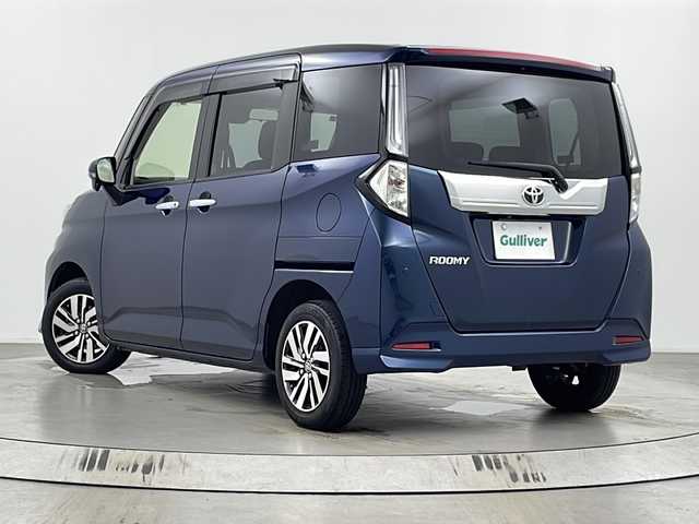 トヨタ ルーミー カスタムG 埼玉県 2021(令3)年 4.7万km レーザーブルークリスタルシャイン 純正ディスプレイオーディオ　/バックカメラ　/前後ドライブレコーダー　/ビルトインＥＴＣ　/両側パワースライドドア　/衝突軽減システム　/レーダークルーズコントロール　/前席シートヒーター　/オートブレードホールド/純正アルミホイール/純正フロアマット/LEDヘッドライト/アイドリングストップ/前後コーナーセンサー