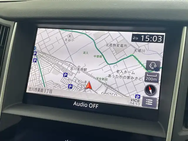 日産 スカイライン GT タイプP 埼玉県 2020(令2)年 4.3万km ブリリアントホワイトパール ワンオーナー/レザーシート/純正メモリナビ/　DTV/CD/DVD/BT/USB/HDDREC/AUX/インテリジェントアラウンドビューモニター/前席パワーシート/D席メモリ付きパワーシート/前席シートヒーター/サンルーフ/ドライブモードセレクト/ハンズフリーフォン/インテリジェントクルーズコントロール/エマージェンシーブレーキ/LDW（車線逸脱警報）/ビルトインETC2.0/エンジンスタートボタン/スマートキー/純正LEDヘッドライト＆フォグランプ/オートライト/純正フロアマット/純正アルミホイール