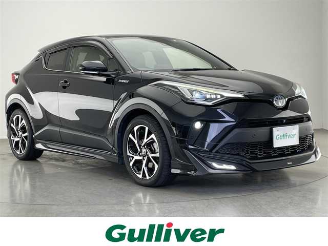 トヨタ Ｃ－ＨＲ G 愛媛県 2020(令2)年 7.9万km ブラックマイカ 純正8型ディスプレイナビ　地デジTV　ミラキャスト対応　全方位カメラ　モデリスタエアロ　ＥＴＣ　ドラレコ　ハーフレザー　ＬＥＤヘッドライト　フォグランプ　オートハイビーム　ＢＳＭ　衝突軽減　電子パーキング　ＵＳＢポート　追従クルコン　車線逸脱　コーナーセンサー　禁煙車