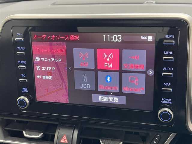 トヨタ Ｃ－ＨＲ G 愛媛県 2020(令2)年 7.9万km ブラックマイカ 純正8型ディスプレイナビ　地デジTV　ミラキャスト対応　全方位カメラ　モデリスタエアロ　ＥＴＣ　ドラレコ　ハーフレザー　ＬＥＤヘッドライト　フォグランプ　オートハイビーム　ＢＳＭ　衝突軽減　電子パーキング　ＵＳＢポート　追従クルコン　車線逸脱　コーナーセンサー　禁煙車
