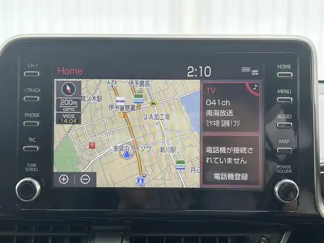 トヨタ Ｃ－ＨＲ G 愛媛県 2020(令2)年 7.9万km ブラックマイカ モデリスタエアロ/純正ナビ/Bluetooth/フルセグTV/純正フロアマット/純正アルミホイール/ビルトインETC/前方ドラレコ/全方位カメラ/コーナーセンサー/ハーフレザーシート/スマートキー/スペアキー/LED/オートライト/オートマチックハイビーム