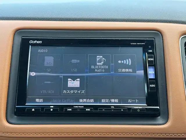 ホンダ ヴェゼル ハイブリッド Z ホンダセンシング 滋賀県 2018(平30)年 5.2万km プレミアムクリスタルレッドM ワンオーナー/純正フルセグナビ/　フルセグ Bluetooth CD DVD FM AM SD/バックカメラ/純正ドライブレコーダー/Honda SENSING/衝突軽減ブレーキ〈CMBS〉/誤発進抑制機能/歩行者事故低減ステアリング/路外逸脱抑制機能/ACC〈アダプティブ・クルーズ・コントロール〉/LKAS〈車線維持支援システム〉/先行車発進お知らせ機能/標識認識機能/コンフォートビューパッケージ/親水/ヒーテッドドアミラー/フロントドア撥水ガラス/熱線入りフロントウインドウ/純正LEDヘッドライト/純正LEDフォグランプ/純正17インチアルミ/運転席＆助手席シートヒーター/ルーフレール/コンビシート/スマートキー×2/プッシュスタート/