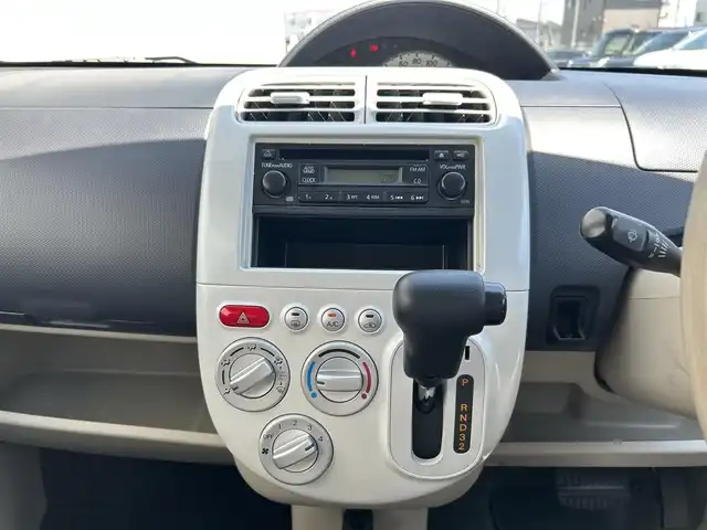 三菱 ｅＫワゴン MX 群馬県 2010(平22)年 8万km シルキーホワイト 純正オーディオ（FM/AM/CD）/社外ナビ（SD/MD）/ワンオーナー/スペアキー/電動格納ミラー/純正フロアマット/純正ホイールキャップ/保証書/記録簿/取扱説明書