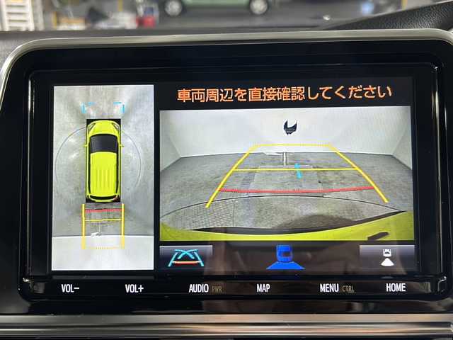 トヨタ シエンタ ハイブリッド G クエロ 沖縄県 2018(平30)年 4.5万km ブラックマイカ/エアーイエロー 2トーン 禁煙車　/県外仕入れ　/７人乗り　/純正ナビ（NSZT-Y68T）/全方位カメラ　/ビルトインＥＴＣ　/前方ドライブレコーダー　/ステアリングスイッチ　/革巻きステアリング　/ハーフレザー　/前席シートヒーター　/衝突軽減ブレーキ/ＬＥＤヘッドライト　/オートハイビーム