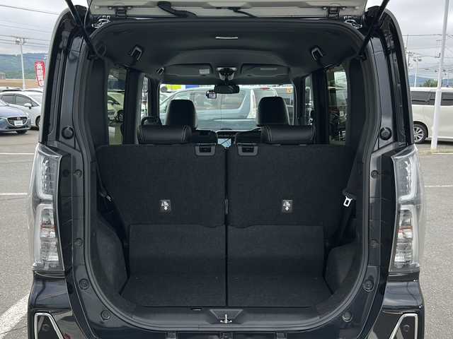 ダイハツ タント カスタム RS セレクション 道東・釧路十勝 2020(令2)年 6.4万km パールブラック ・４WD/・社外SDメモリナビ/（AM・FM・CD・DVD・BT・フルセグ）/・バックカメラ/・両側パワースライドドア/・レーダークルーズコントロール/・アイドリングストップ/・スマートキー/・プッシュスタート/・ドアバイザー/・純正フロアマット/・電動格納ミラー/・前席シートヒーター/・純正ETC/・純正エンジンスターター/・純正アルミホイール/・オートライト/・オートマチックハイビーム/・社外前後ドライブレコーダー