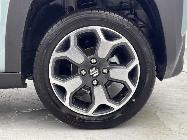 スズキ ハスラー HYBRID X 茨城県 2025(令7)年 0.1千km オフブルーM 純正９型ナビ　パノラミックビューモニター　フルセグＴＶ　衝突軽減ブレーキ　シートヒーター　ＬＥＤライト　クリアランスソナー　アダプティブクルーズコントロール　横滑り防止装置　ＵＳＢ入力端子　禁煙車