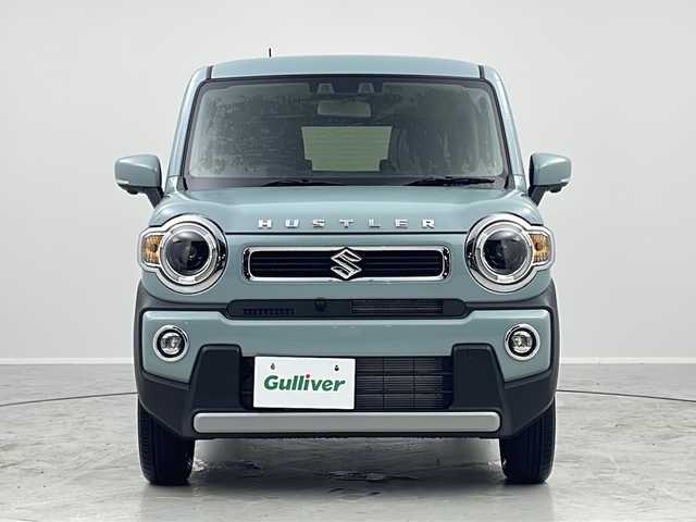 スズキ ハスラー HYBRID X 茨城県 2025(令7)年 0.1千km オフブルーM 純正９型ナビ　パノラミックビューモニター　フルセグＴＶ　衝突軽減ブレーキ　シートヒーター　ＬＥＤライト　クリアランスソナー　アダプティブクルーズコントロール　横滑り防止装置　ＵＳＢ入力端子　禁煙車