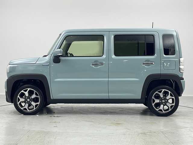 スズキ ハスラー HYBRID X 茨城県 2025(令7)年 0.1千km オフブルーM 純正９型ナビ　パノラミックビューモニター　フルセグＴＶ　衝突軽減ブレーキ　シートヒーター　ＬＥＤライト　クリアランスソナー　アダプティブクルーズコントロール　横滑り防止装置　ＵＳＢ入力端子　禁煙車