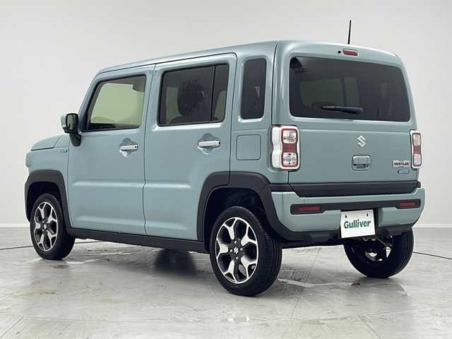スズキ ハスラー HYBRID X 茨城県 2025(令7)年 0.1千km オフブルーM 純正９型ナビ　パノラミックビューモニター　フルセグＴＶ　衝突軽減ブレーキ　シートヒーター　ＬＥＤライト　クリアランスソナー　アダプティブクルーズコントロール　横滑り防止装置　ＵＳＢ入力端子　禁煙車