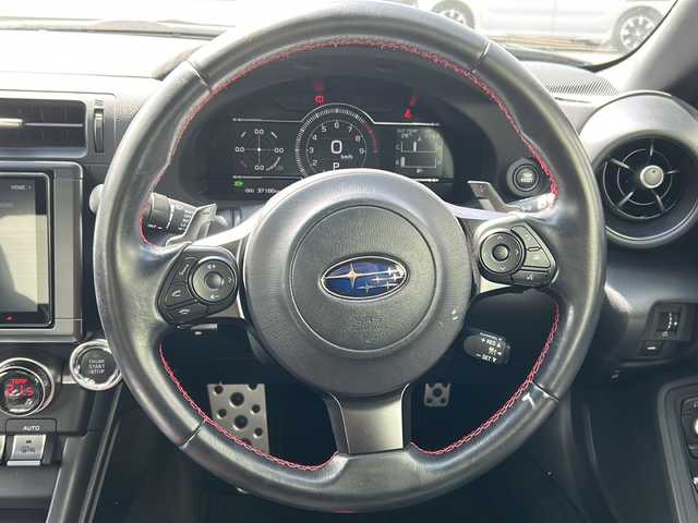 スバル ＢＲＺ S 福岡県 2021(令3)年 3.8万km マグネタイトグレーメタリック 純正メーカーナビ/　（CD/DVD/SD/iPod/AUX/HDMI/USB/フルセグ/交通情報/バックカメラ)/クルーズコントロール（追従走行有）/パドルシフト/シートヒーター（D席＋N席）/ドライブレコーダー/ETC/レーンキープアシスト/PCB/SRVD/RAB/SRH/クリアランスソナー/LEDライト/ハーフレザー/TV－KIT/電格ミラー/プッシュスタート/純正マット/純正アルミホイール