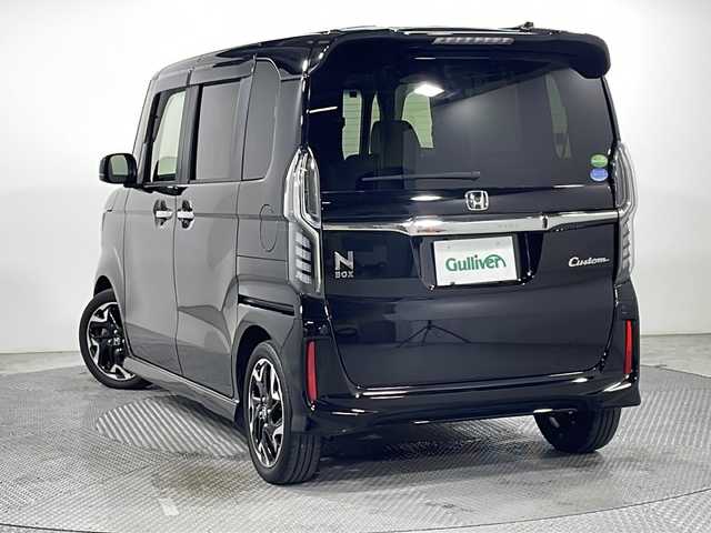 ホンダ Ｎ ＢＯＸ カスタム G L ターボ ホンダセンシング 広島県 2020(令2)年 4.3万km クリスタルブラックパール 純正ナビ　/レーダークルーズコントロール　/両側パワースライドドア/シートヒーター/衝突軽減　/レーンキープ　/オートハイビーム　/コーナーセンサー　/踏み間違い防止　/Ｂｌｕｅｔｏｏｔｈ　/バックカメラ　/ＥＴＣ　/ドライブレコーダー　/ＬＥＤ/パドルシフト/純正15インチアルミホイール(165/55/R15)/エアバック(運転席/助手席/サイド/カーテン)