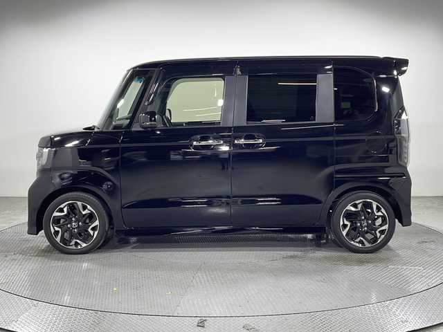 ホンダ Ｎ ＢＯＸ カスタム G L ターボ ホンダセンシング 広島県 2020(令2)年 4.3万km クリスタルブラックパール 純正ナビ　/レーダークルーズコントロール　/両側パワースライドドア/シートヒーター/衝突軽減　/レーンキープ　/オートハイビーム　/コーナーセンサー　/踏み間違い防止　/Ｂｌｕｅｔｏｏｔｈ　/バックカメラ　/ＥＴＣ　/ドライブレコーダー　/ＬＥＤ/パドルシフト/純正15インチアルミホイール(165/55/R15)/エアバック(運転席/助手席/サイド/カーテン)