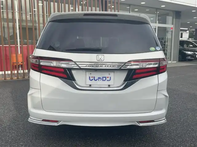 ホンダ オデッセイ アブソルート EX 千葉県 2014(平26)年 11.6万km ホワイトオーキッドパール (株)IDOMが運営する【じしゃロン八千代店】の自社ローン対象車両になります。こちらは現金またはオートローンご利用時の価格です。自社ローンご希望の方は別途その旨お申付け下さい。/純正ナビ/・AM/FM/CD/・Bluetooth接続/・フルセグTV/バックカメラ/ビルトインETC/ドライブレコーダー（SD欠）/クルーズコントロール/パドルシフト/フリップダウンモニター/両側パワースライドドア/ステアリングリモコン/D席パワーシート/BSM/LEDヘッドライト/純正アルミホイール/純正フロアマット/ドアバイザー/ウインカーミラー