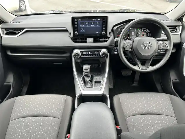 トヨタ ＲＡＶ４ X 愛媛県 2022(令4)年 1.6万km アティチュードブラックマイカ 登録時走行距離：15672km/メーカーOP純正ナビ/AM/FM/BT/フルセグTV/ETC2.0/バックカメラ/追従クルコン/レーンキープアシスト/衝突軽減システム/横滑り防止装置/盗難防止装置/モデリスタエアロ　フロント/サイド/LEDヘッドライト/オートライト/オートハイビーム/エンジンスタートボタン/リモコンキー/純正アルミホイール/アイドリング/AAC/コーナーセンサー
