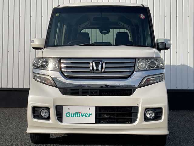 ホンダ Ｎ ＢＯＸ ＋ カスタム G 愛知県 2012(平24)年 7.7万km プレミアムホワイトパール 純正ナビ/(CD.DVD.TV.FM.AM.SD)/バックカメラ/両側スライドドア/横滑り防止装置/ETC/フォグランプ/オートライト/ウィンカーミラー/電動格納ミラー/禁煙車/プッシュスタート/スマートキー/フロアマット/ドアバイザー/スペアキー/取扱説明書/保証書