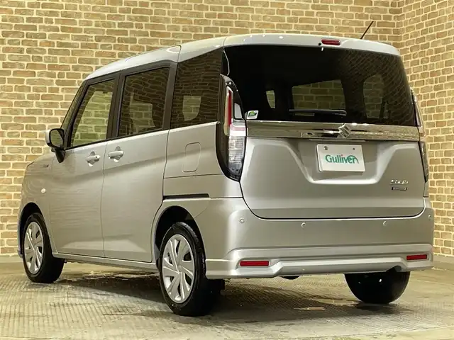 スズキ ソリオ HV MG 岩手県 2025(令7)年 1.6万km スターシルバーメタリック ４WD/スズキセーフティサポート/デュアルセンサーブレーキサポート２/車線逸脱抑制機能/アダプティブクルーズコントロール/車線維持支援機能/標識認識機能/先行車・青信号発信お知らせ/誤発進抑制機能/低速時ブレーキアシスト/パーキングセンサー/横滑り防止装置/アイドリングストップ/オートライト/ヘッドライトレベライザー/助手席アンダーボックス/社外ナビ/ワンセグTV/15インチスチールホイール/純正ホイールキャップ