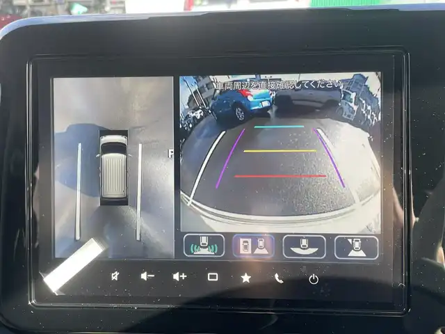 スズキ ワゴンＲ スマイル HYBRID S 島根県 2025(令7)年 0.1千km ベージュ 純正メモリナビ　/(AM/FM/フルセグTV/ＤＶＤ再生/Ｂｌｕｅｔｏｏｔｈ接続)　/全方位/バック/サイドカメラ　/片側パワースライドドア　/アダプティブクルーズコントロールシステム　/前後コーナーセンサー/レーンアシスト/デュアルカメラブレーキサポート　/ヘッドアップディスプレイ　/運転席シートヒーター　/オートハイビーム／ライト　/純正ＬＥＤヘッドライト　/純正１４インチアルミホイール/純正フロアマット