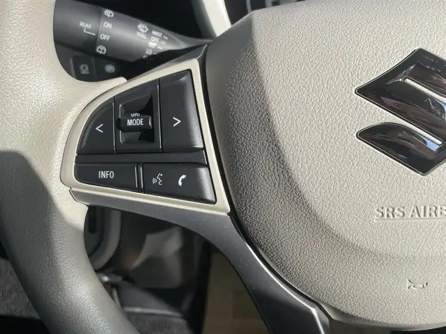 スズキ ワゴンＲ スマイル HYBRID S 島根県 2025(令7)年 0.1千km ベージュ 純正メモリナビ　/(AM/FM/フルセグTV/ＤＶＤ再生/Ｂｌｕｅｔｏｏｔｈ接続)　/全方位/バック/サイドカメラ　/片側パワースライドドア　/アダプティブクルーズコントロールシステム　/前後コーナーセンサー/レーンアシスト/デュアルカメラブレーキサポート　/ヘッドアップディスプレイ　/運転席シートヒーター　/オートハイビーム／ライト　/純正ＬＥＤヘッドライト　/純正１４インチアルミホイール/純正フロアマット