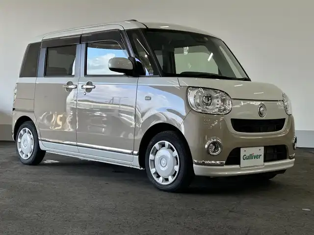 ダイハツ ムーヴ キャンバス G メイクアップ リミテッド　SAⅢ 佐賀県 2020(令2)年 0.9万km パールホワイトⅢ/ナチュラルベージュマイカメタリック 2トーン 純正メモリーナビ（CD、DVD、BT、ラジオ、フルセグ、HDMI、SD）/全方位カメラ/ドライブレコーダー/両側パワースライドドア/衝突被害軽減ブレーキ/横滑り防止/後方コーナーセンサー/オートハイビーム/オートライト/プッシュスタート/スマートキー/純正フロアマット/ドアバイザー