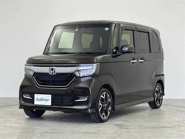 ホンダ Ｎ ＢＯＸ カスタム G L ターボ ホンダセンシング 群馬県 2017(平29)年 3.5万km プレミアムベルベットパープル・パール 純正ナビ　ホンダセンシング　レーダークルーズコントロール　レーンキープアシスト　バックカメラ　ＥＴＣ　　両側パワースライドドア　純正アルミホイール　ＬＥＤヘッドライト　ドライブレコーダー　禁煙車
