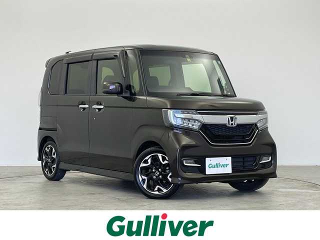 ホンダ Ｎ ＢＯＸ カスタム G L ターボ ホンダセンシング 群馬県 2017(平29)年 3.5万km プレミアムベルベットパープル・パール 純正ナビ　ホンダセンシング　レーダークルーズコントロール　レーンキープアシスト　バックカメラ　ＥＴＣ　　両側パワースライドドア　純正アルミホイール　ＬＥＤヘッドライト　ドライブレコーダー　禁煙車
