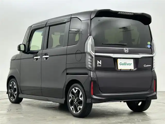 ホンダ Ｎ ＢＯＸ カスタム G L ターボ ホンダセンシング 福岡県 2017(平29)年 3.5万km プレミアムベルベットパープル・パール 純正ナビ　/バックカメラ　/ビルトインＥＴＣ　/ドラレコ　/ホンダセンシング　/ＡＣＣ　/コーナーセンサー　/衝突被害軽減ブレーキ　/レーンキープ　/パドルシフト　/両側電動スライドドア　/ハーフレザー　/純正１５インチＡＷ