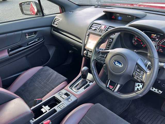 スバル ＷＲＸ Ｓ４ STIスポーツアイサイト 千葉県 2018(平30)年 4.8万km ピュアレッド ナビＣＮ－ＬＸ８４０Ｄ　バックカメラ　レーダークルーズ　ＥＴＣ　レーンアシスト　ＢＳＭ　アイサイト　シートヒーター　ドラレコ　パドルシフト　ＳＴＩエアロ　１８インチＡＷ　ＬＥＤライト　オートライト