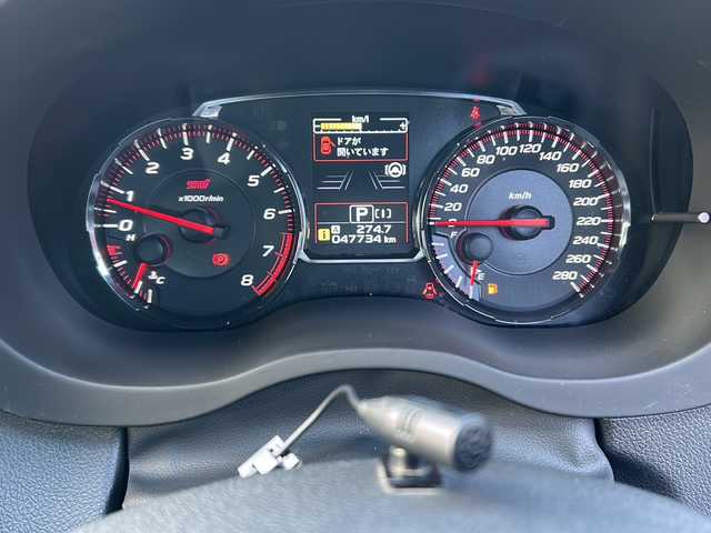 スバル ＷＲＸ Ｓ４ STIスポーツアイサイト 千葉県 2018(平30)年 4.8万km ピュアレッド ナビＣＮ－ＬＸ８４０Ｄ　バックカメラ　レーダークルーズ　ＥＴＣ　レーンアシスト　ＢＳＭ　アイサイト　シートヒーター　ドラレコ　パドルシフト　ＳＴＩエアロ　１８インチＡＷ　ＬＥＤライト　オートライト