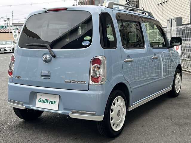ダイハツ ミラ ココア プラスG 京都府 2012(平24)年 6.4万km ミストブルーマイカメタリック ワンオーナー/純正メモリナビ(01999-B2239)/ワンセグTV/FM/AM/CD.AUX/布系シートカバー(ブルー)/ルーフレール/バックカメラ/ヘッドライトレベライザー/アイドリングストップ/ベンチシート/ハロゲンライト/スマートキー/保証書/取扱説明書/点検記録簿