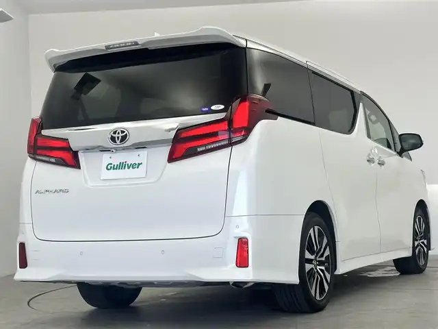 トヨタ アルファード S Cパッケージ 愛知県 2019(平31)年 5万km ホワイトパールクリスタルシャイン ツインムーンルーフ/11インチアルパインSDナビ/(フルセグTV/CD/DVD/Bluetooth)/トヨタセーフティセンス/・プリクラッシュセーフティ/・レーントレーシングアシスト/・パーキングサポートブレーキ/・オートマチックハイビーム/ツインリアモニター/レーダークルーズコントロール/バックカメラ/ウッドコンビハンドル/ETC/パワーバックドア/ステアリングヒーター/運転席助手席シートヒーター/エアシート/前席パワーシート/3眼LEDヘッドライト/純正フロアマット