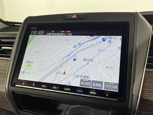ホンダ フリード クロスター ホンダセンシング 広島県 2021(令3)年 3.4万km クリスタルブラックパール ホンダセンシング/・レーンキープアシスト/・オートハイビーム/純正9型SDナビ/・フルセグTV/・CD DVD /・Bluetooth/バックカメラ/両側パワースライドドア/ハーフレザーシート/前席シートヒーター/ドライブレコーダー/ETC/スマートキー/プッシュスタート/革巻きステアリング/ステアリングリモコン/純正フロアマット/社外ドアバイザー