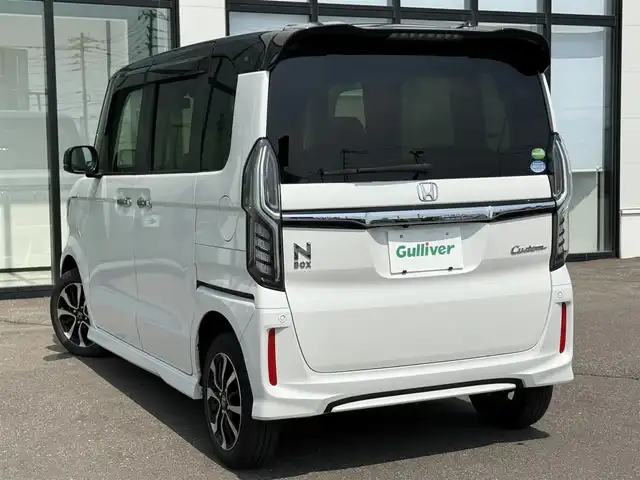 ホンダ Ｎ ＢＯＸ カスタム G L ホンダセンシング 道南・函館 2020(令2)年 4万km プラチナホワイトパール ・Honda SENSING//衝突軽減ブレーキ//車線逸脱防止支援システム//車線維持支援システム//アダプティブクルーズコントロール/・社外メモリナビ/・フルセグTV/・バックカメラ/・純正エンジンスターター/・ドライブレコーダー前後/・ETC/・片側パワースライドドア/・運転席シートヒーター/・純正LEDヘッドライト/・LEDフロントフォグランプ/・オートライト
