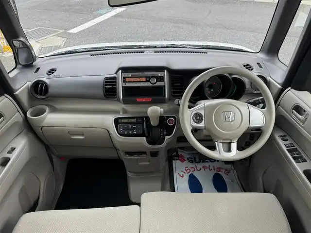 ホンダ Ｎ ＢＯＸ G Lパッケージ 愛知県 2012(平24)年 3.6万km プレミアムホワイトパール ユーザー買取車/禁煙車/左パワースライドドア/スマートキー/プッシュスタート/ステアリングスイッチ/ETC/純正セキュリティ/取説/手帳/保証書/実走行30000km台