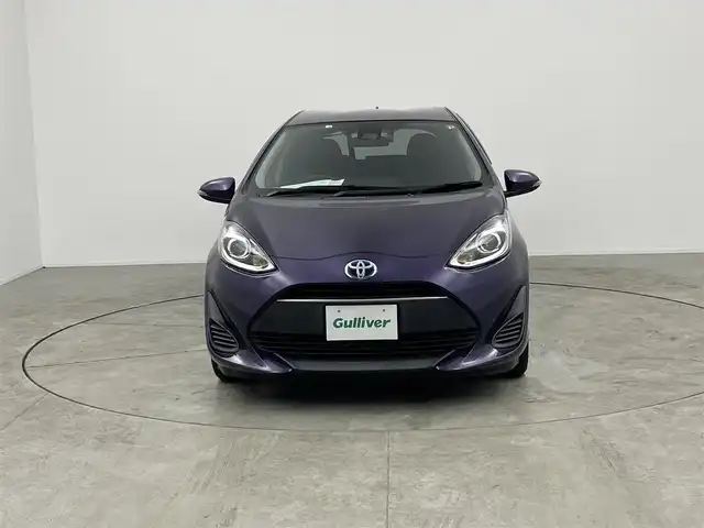トヨタ アクア S スタイルブラック 愛知県 2018(平30)年 3.5万km ジュエリーパープルマイカM 純正7インチナビ/　　・CD/DVD/BT/フルセグ/バックカメラ/ドライブレコーダー/ビルトインETC/ステアリングリモコン/オートエアコン/純正フロアマット/純正ホイールキャップ/電動格納ウィンカーミラー/トヨタセーフティセンス/　　・プリクラッシュセーフティ/　　・レーンキーピングアシスト/　　・オートマチックハイビーム/取扱説明書