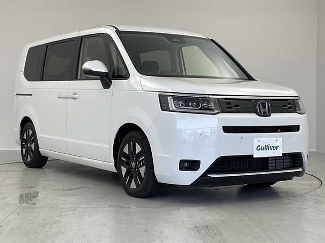 ホンダ ステップワゴン eHEV エアー EX 茨城県 2025(令7)年 0.1千km プラチナホワイトパール ホンダセンシング/純正11インチナビ/パワーバックドア/両側パワースライドドア/バックカメラ/パドルシフト/レーダークルーズコントロール/前席シートヒーター/USB/純正アルミホイール/LEDライト/フォグランプ/オートライト/オートハイビーム/スマートキー