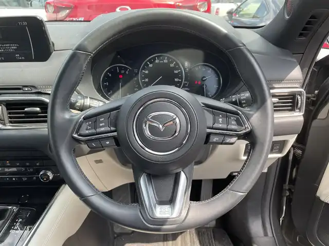 マツダ ＣＸ－８ XD Lパッケージ 滋賀県 2019(平31)年 7.4万km マシーングレープレミアムM 純正ナビ/(CD/DVD/フルセグ/Bluetooth)/全方位カメラ/ホワイトレザーシート/前席パワーシート/1.2列目シートヒーター/前席ベンチレーション/追従クルーズコントロール/ETC/前後ドラレコ/電動リアゲート/LEDヘッドライト/オートライト/スマートキー/プッシュスタート