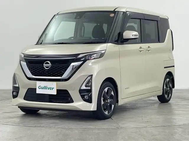 日産 ルークス HWS X プロパイロットED 群馬県 2021(令3)年 2.6万km フローズンバニラパール 純正９型ナビ　全周囲カメラ　アダプティブクルーズコントロール　レーンキープアシスト　衝突被害軽減ブレーキ　オートマチックハイビーム　前後ドライブレコーダー　純正アルミホイール　ＥＴＣ　ＬＥＤ　禁煙車