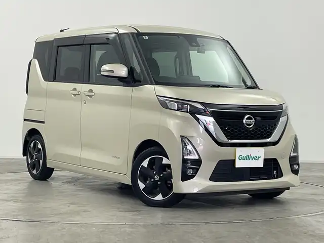 日産 ルークス HWS X プロパイロットED 群馬県 2021(令3)年 2.6万km フローズンバニラパール 純正９型ナビ　全周囲カメラ　アダプティブクルーズコントロール　レーンキープアシスト　衝突被害軽減ブレーキ　オートマチックハイビーム　前後ドライブレコーダー　純正アルミホイール　ＥＴＣ　ＬＥＤ　禁煙車