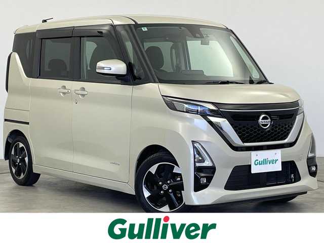 日産 ルークス HWS X プロパイロットED 群馬県 2021(令3)年 2.6万km フローズンバニラパール 純正９型ナビ　全周囲カメラ　アダプティブクルーズコントロール　レーンキープアシスト　衝突被害軽減ブレーキ　オートマチックハイビーム　前後ドライブレコーダー　純正アルミホイール　ＥＴＣ　ＬＥＤ　禁煙車